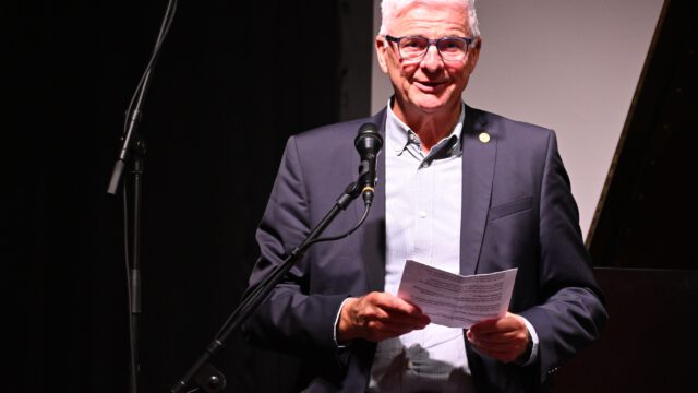 3. Stadtrat Dietmar Köllner überbrachte den Dank und die Anerkennung der Stadt Alsfeld für die Gestaltung der Kulturtage.